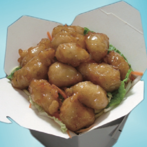 28. Honey Chicken Fried Rice