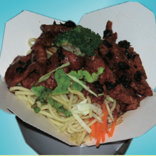 8. Black Bean Beef