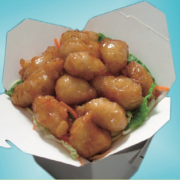 18. Honey Chicken Noodles